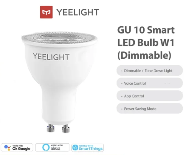 Yeelight GU10 Smart Bulb (White) - Image 2
